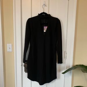 missguided black choker dress